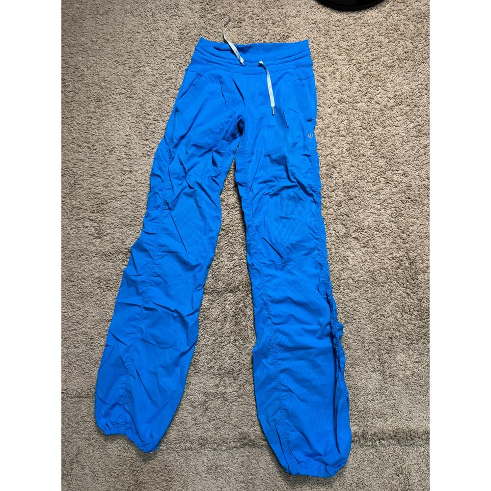 Lululemon Dance Studio Pants Blue Size 2 Lightweight